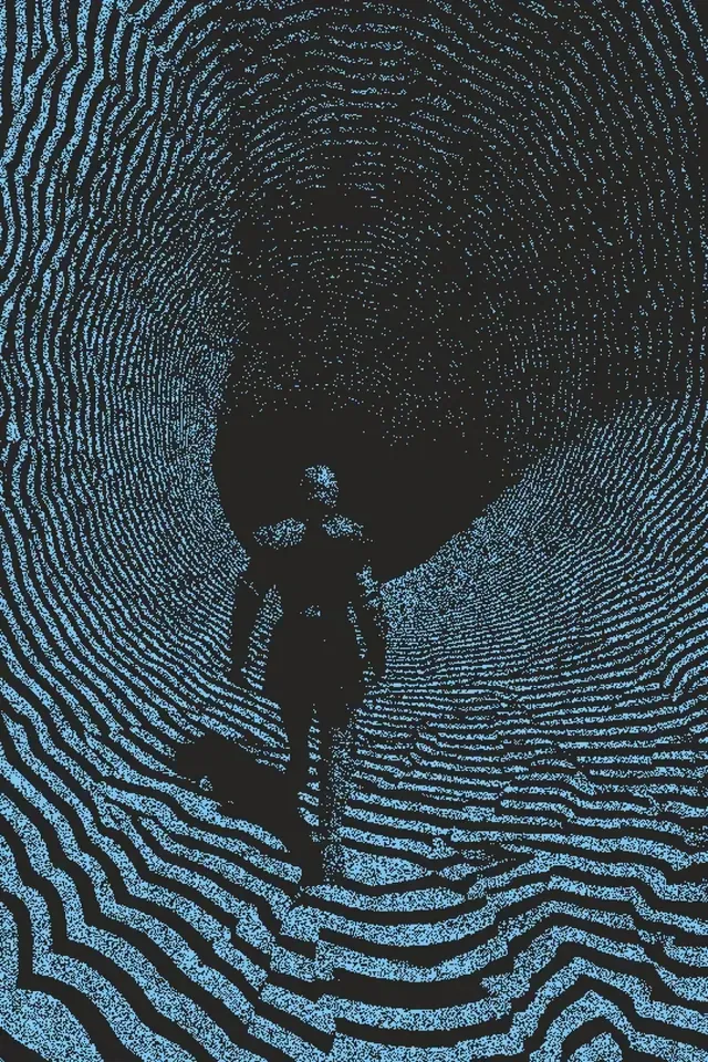 He Walks Where Light Forgets Its Name
