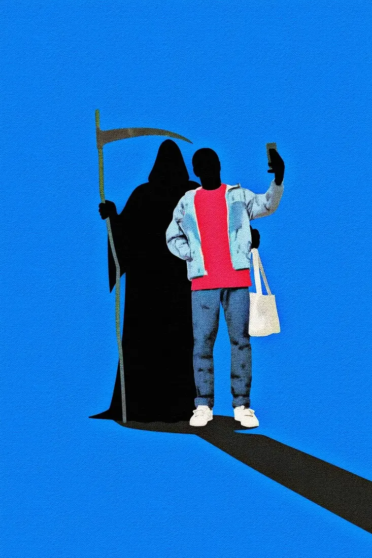 When Death Leaned In for the Photo